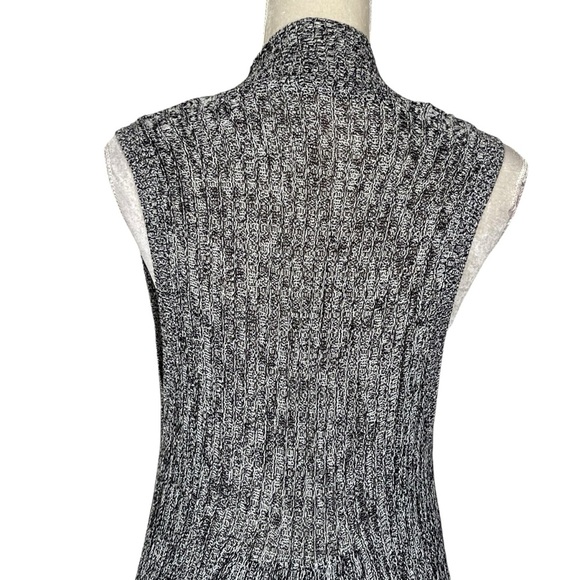 Chico’s Open Front Long Sweater Vest Women’s Size 2 US L/12 Knitted - Picture 5 of 8